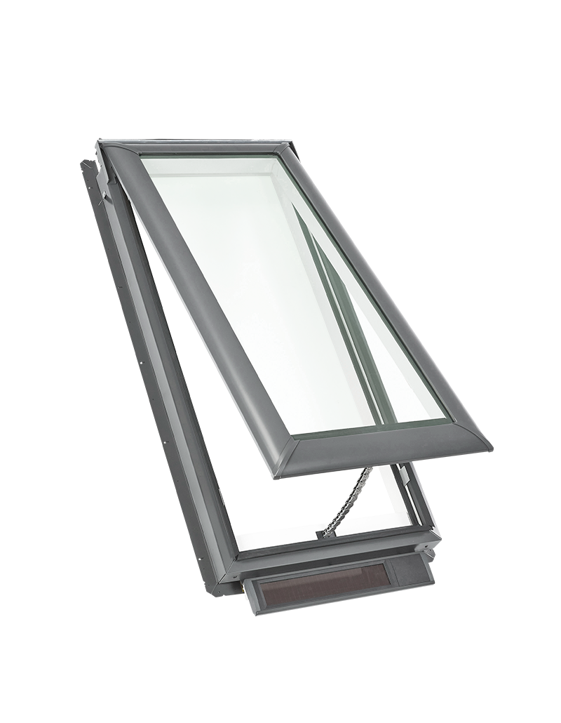 VSS C01 200 Solar Venting Deck Mount Skylight (Solar Blinds Included).